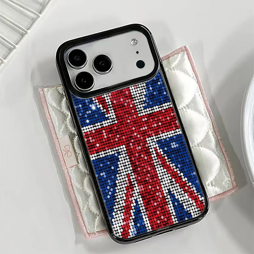 National Flag Series Silicone Shockproof Phone Case Cover