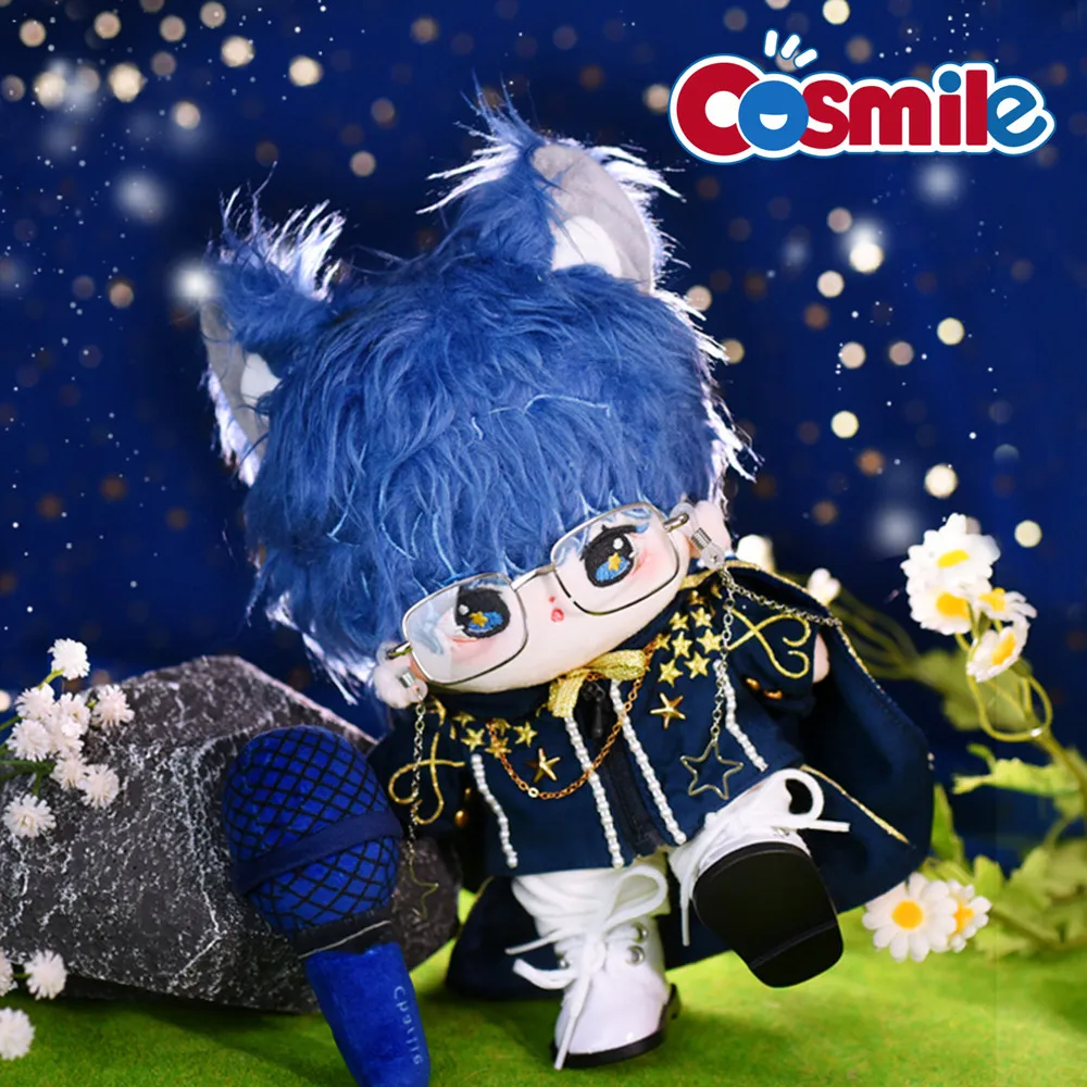 

Cosmile певица Чжоу Шэнь 20 см, плюшевая кукла, игрушка, одежда, костюм, сумка, аксессуар, милый подарок фанату косплея C FQ