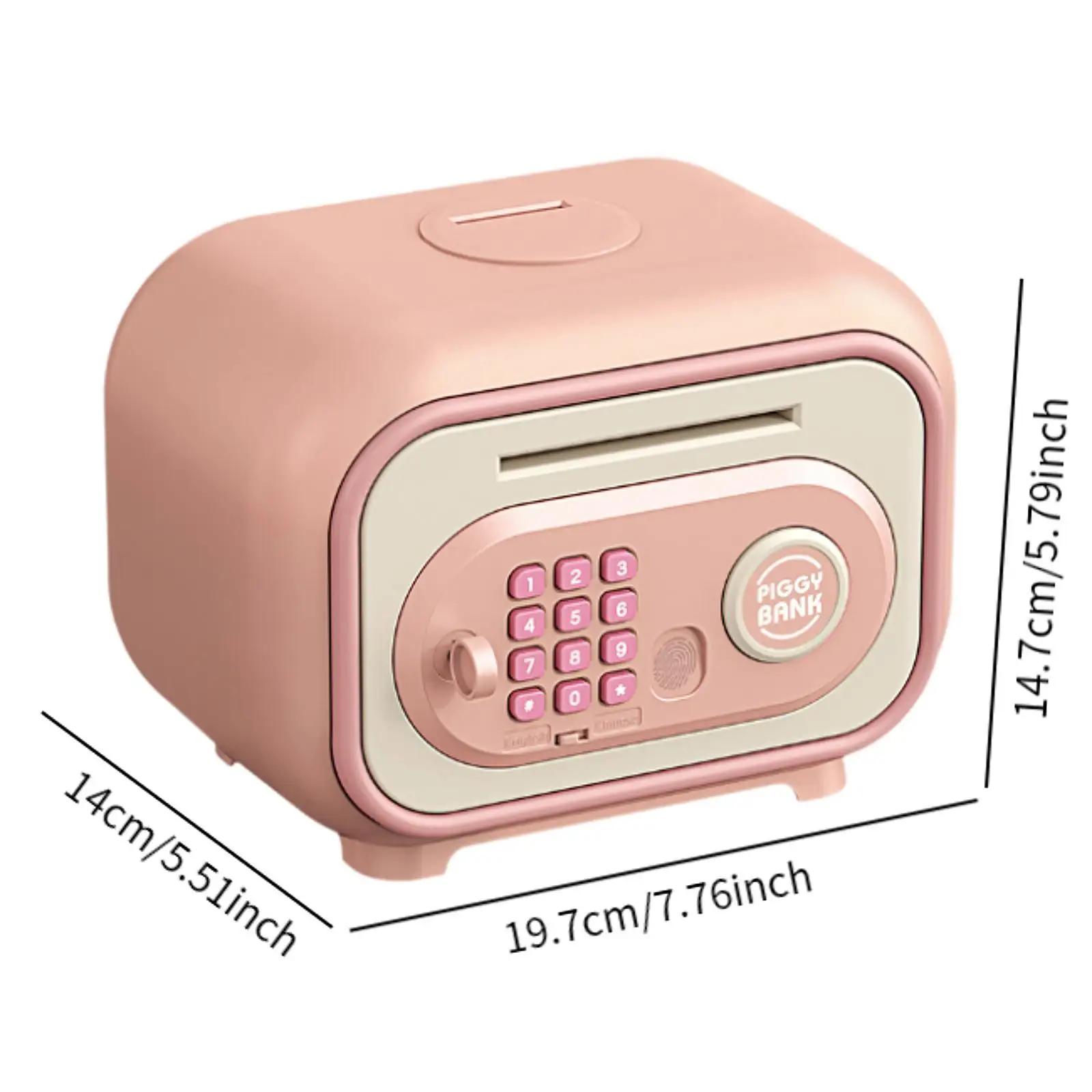 Electronic Piggy Banks ATM Savings Bank Personal Password & Simulation
