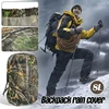 80L Backpack Rain Cover Outdoor Mountaineering Hiking Camping Bag Rain Cover Waterproof Dustproof Portable Ultralight (No Bag) 2