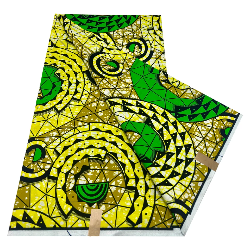 wax cotton african real super printed wax plain cotton fabric