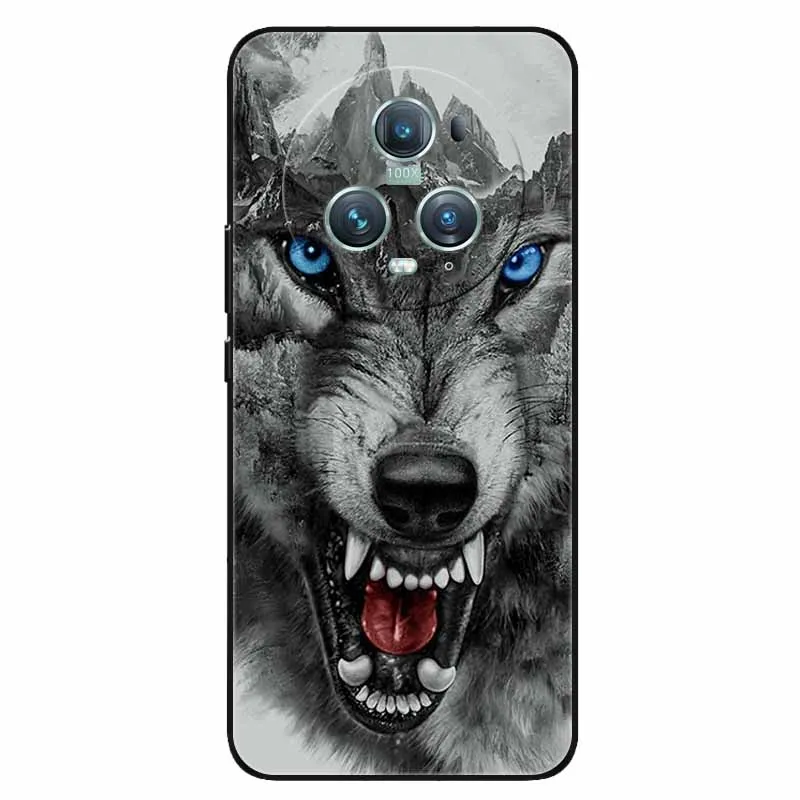 Wolf Lions Print Soft TPU Silicone Phone Case