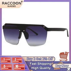 2022 Sports Pink Semi-Rimless Sunglasses Reflective Lens Shades Women Chic Outdoor Uv400 Manufacture Customer Summer Sun Glasses