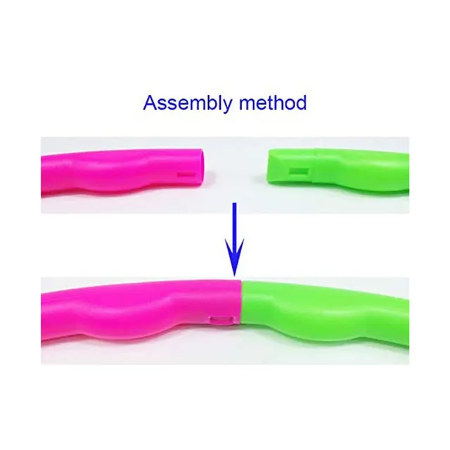 Sport Removable Color Hoop Equipment For Children Portable Exercise Plastic Fitness Training Hoola Circle Children's Best Gifts 4