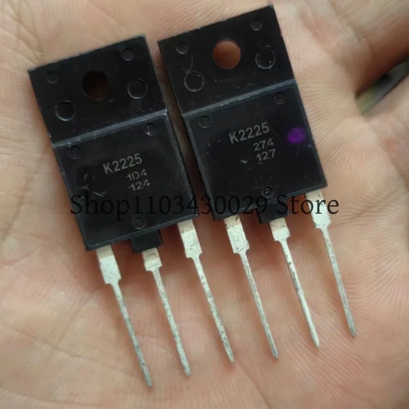 

10Pcs New Original 2SK2225 K2225 TO-3PF 2A 1500V MOSFET Field Effect Tube