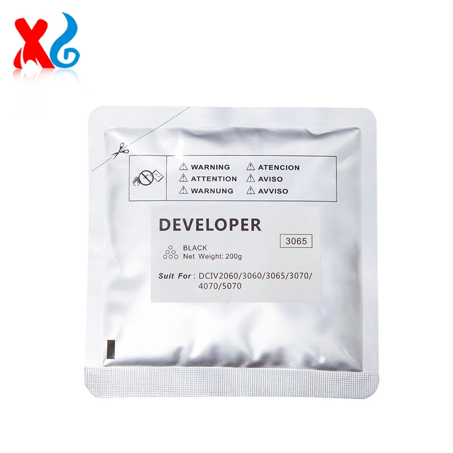 200G Developer Powder Per Xerox Docucentre Iv 2060 3060 3065 3070 4070 5070 Copier Black Iron Carrier