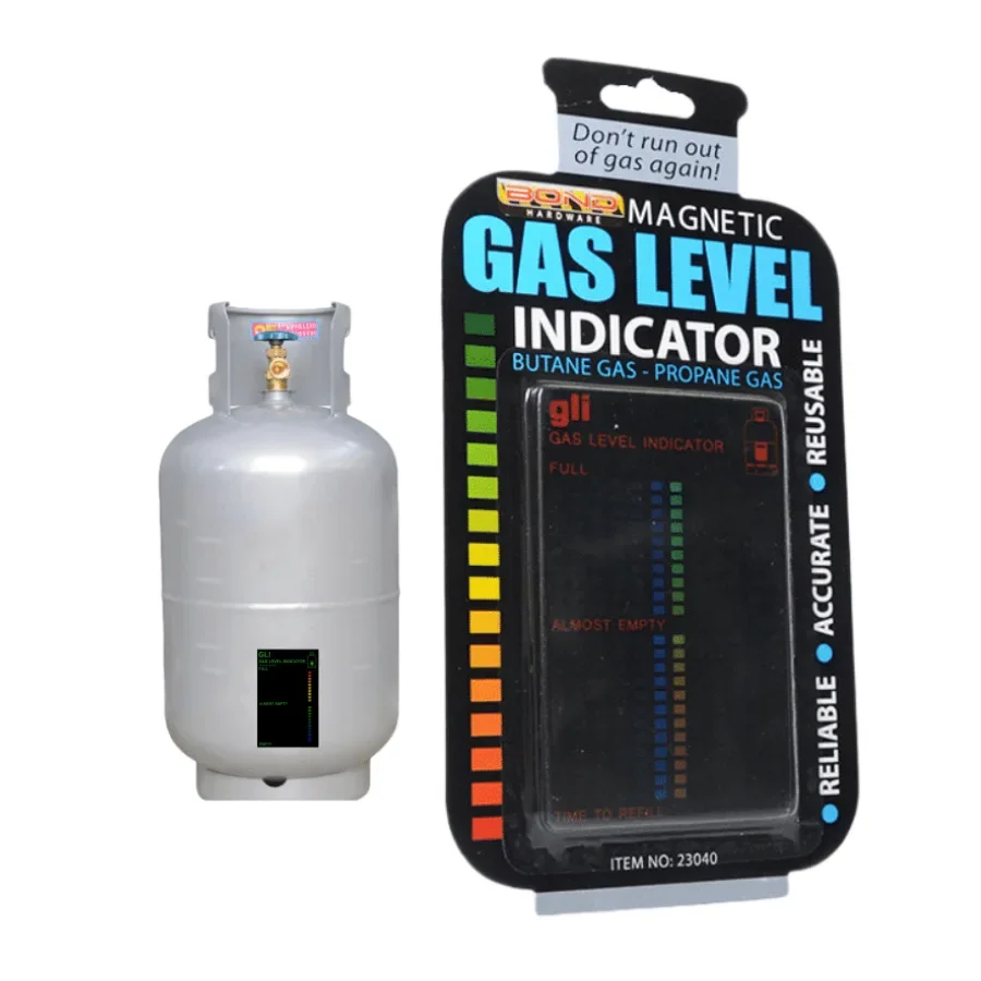 Gas Tank Level Indicator Gas Level Indicator Gas Capacity Test Sticker Gas Residual Pressure Test Card