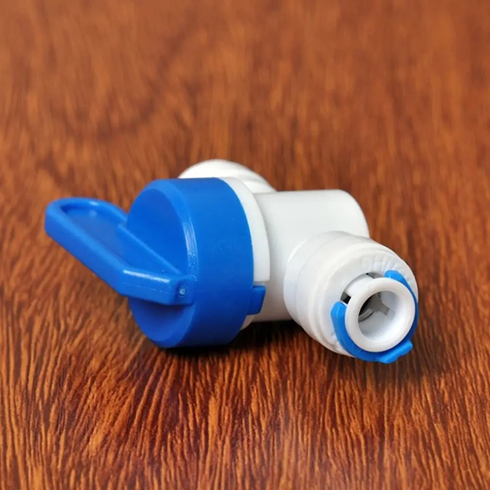 1Pcs Water Straight Plastic Ball Valve Male Female Thread 1/4" 3/8" Male 1/2" Female Reveser Hose Quick Connector