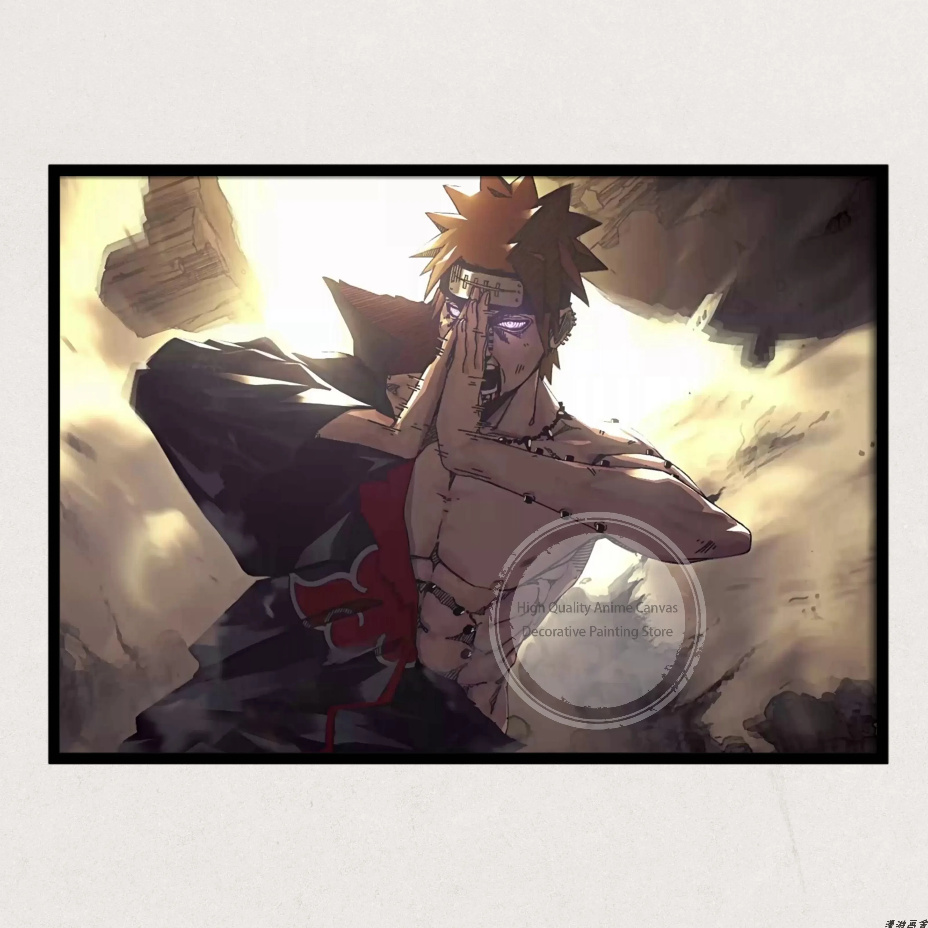 Naruto Anime Decorative Poster for E-sports and Living Spaces