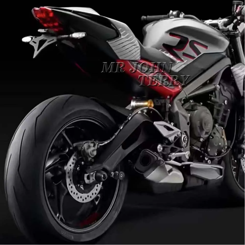 오토바이 리어 쇼트 테일 주식, 깔끔한 번호판 거치대 테일스톡 브래킷 키트, 스트리트 765RS 765R 765 RS 765 R 용 신제품