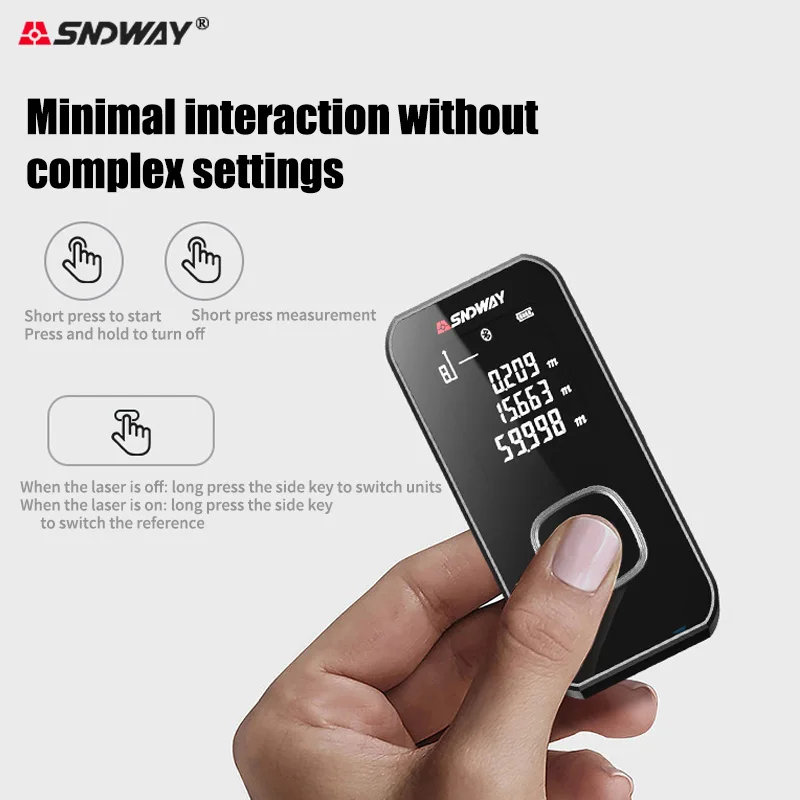 SNDWAY-High-Precision-Digital-Laser-Rangefinder-Measuring-Tool ...