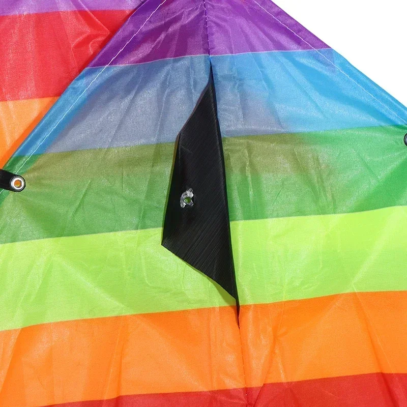 Rainbow Kite Flying Toys for Children Kites Handle Line Outdoor Sports Kites Professional Wind Kites with Kite String Kids Toy 6