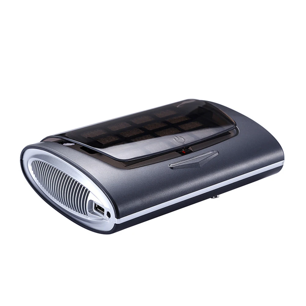 

HEPA Filter Portable PM2.5 Car Air Purifier Vehicle Home USB Charging Odor Eliminate Negative Ion Low Noise UV Sterilization