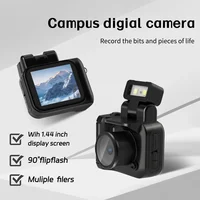 Small Digital Camera Mini 1080P HD Photo Video DV DVR Recorder Campus Student Party Camera 8GB-128GB Card Machine Girl Gift Cam 3