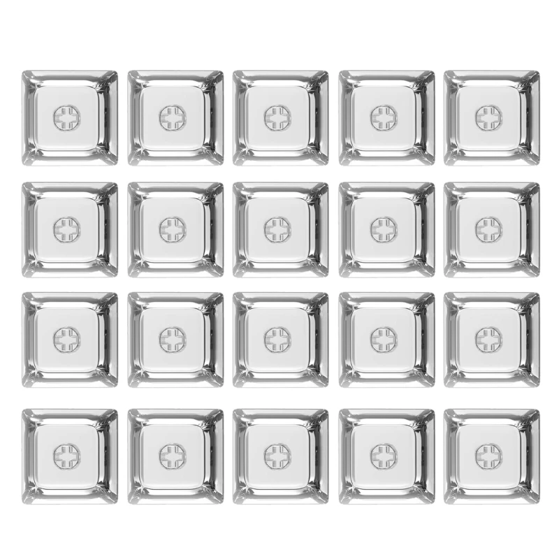 

G5AA Crystal Keycaps 1U Колпачки для клавиш с подсветкой и прозрачным слоем для механической клавиатуры