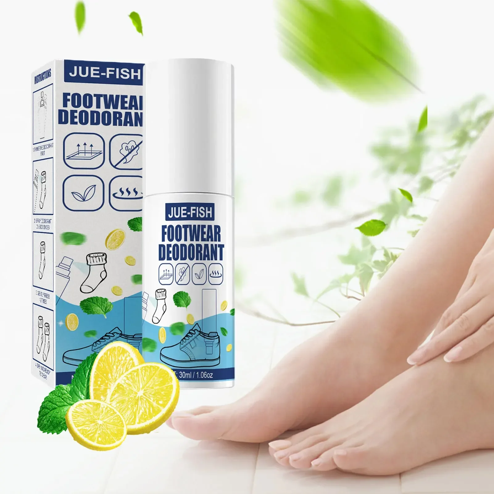 Anti Foot Odor Deodorization Lasting Fragrance Remove The Odor of Sweaty Shoe Socks Foot Deodorizing Spray Cabinet Deodorization