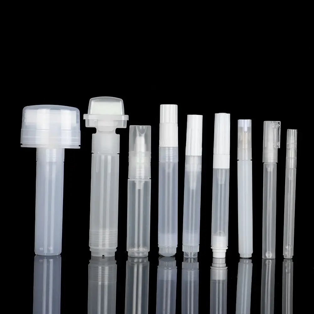 반복 가능한 사용 배럴 튜브 투명 낙서 펜 페인트 펜 액세서리 빈 막대 액체 분필 마커
