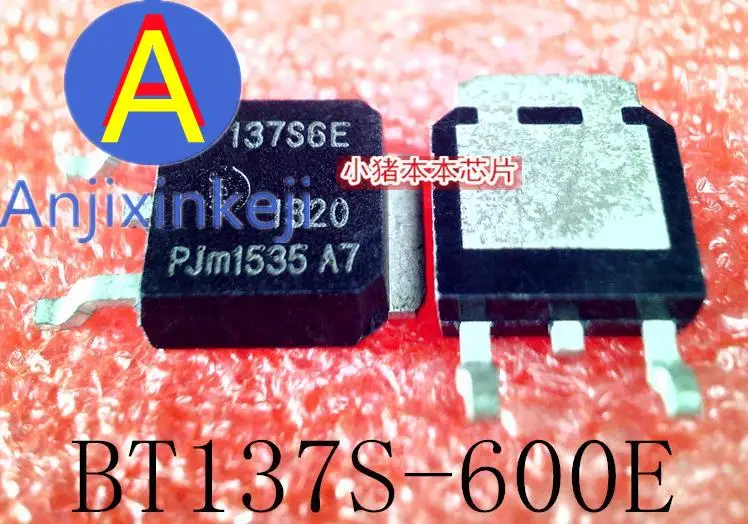 

10pcs 100% orginal new BT137S-600E Silkscreen 137S6E TO-252
