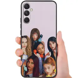 Hot Music KATSEYE Shockproof Soft Phone Case - Samsung A54 (Black1)