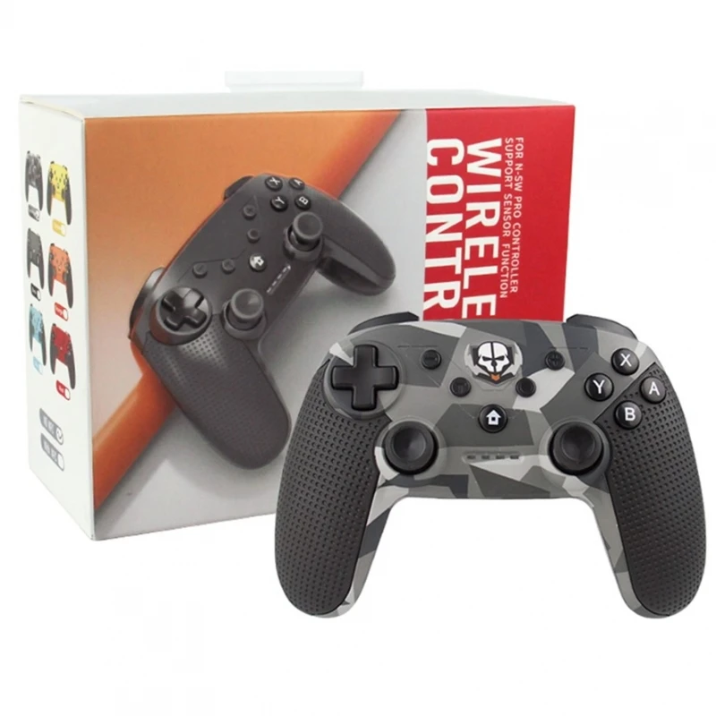 Controller Wireless Per Nintendo Switch Controller Android Pro Camouflage # Nintendo Switch # Nintendo Switch Lite # Sony Play Station 3 # Pc # Telefo