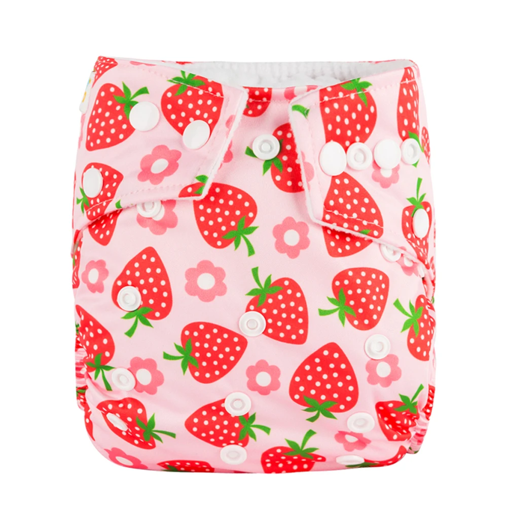 

[BABYLAND]2023 New Prints Nappy Washable Baby Cloth Diapers Reusable ECO-Friendly Diaper Covers Adjustable Pocket Friendly Nappy