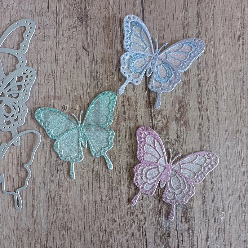 

3D layred Shaker Butterfly Metal Cutting Die for Valentine Card Scrapbook Junk journal Dec