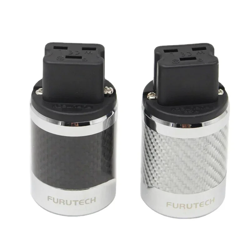 Furutech HiFi Audio Adapter C19 20A IEC Connector Carbon Fiber Rhodium ...