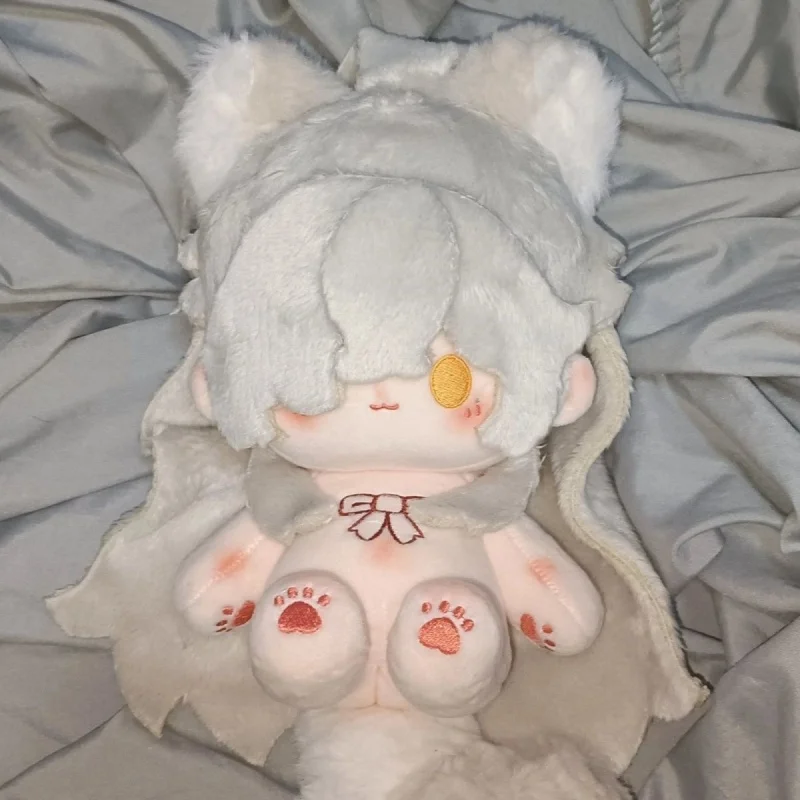 Anime Jing Yuan Honkai: Star Rail  20cm Nude Doll Plush Toys Soft Stuffed Plushie Can Change Clothes