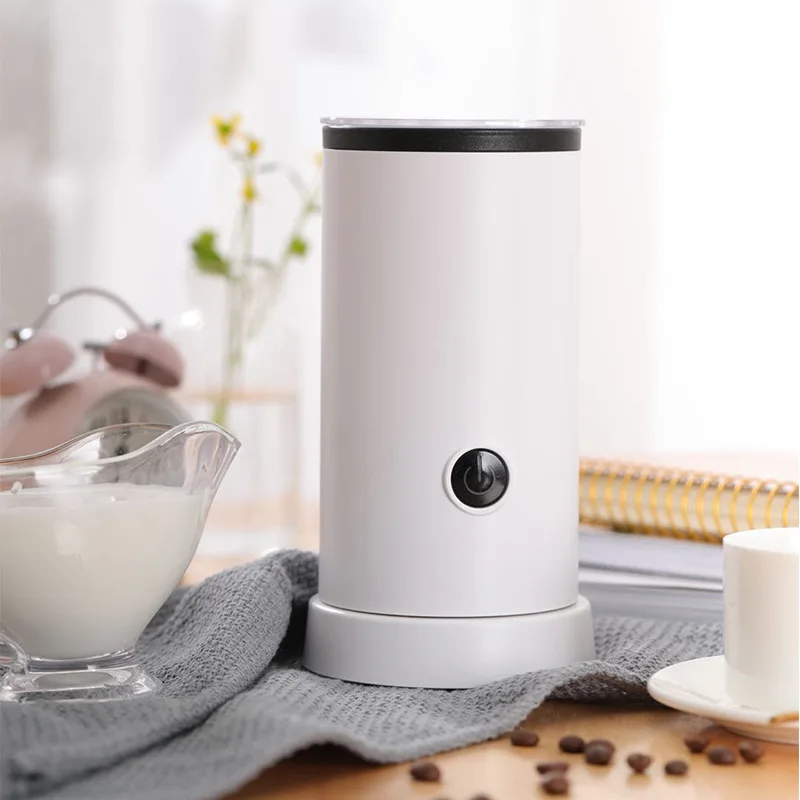 4 IN1 Electric Milk Frother Machine Warmer 550W Hot & Cold Large Capacity  Automatic Foam Maker Stainless Steel Coffee Tools