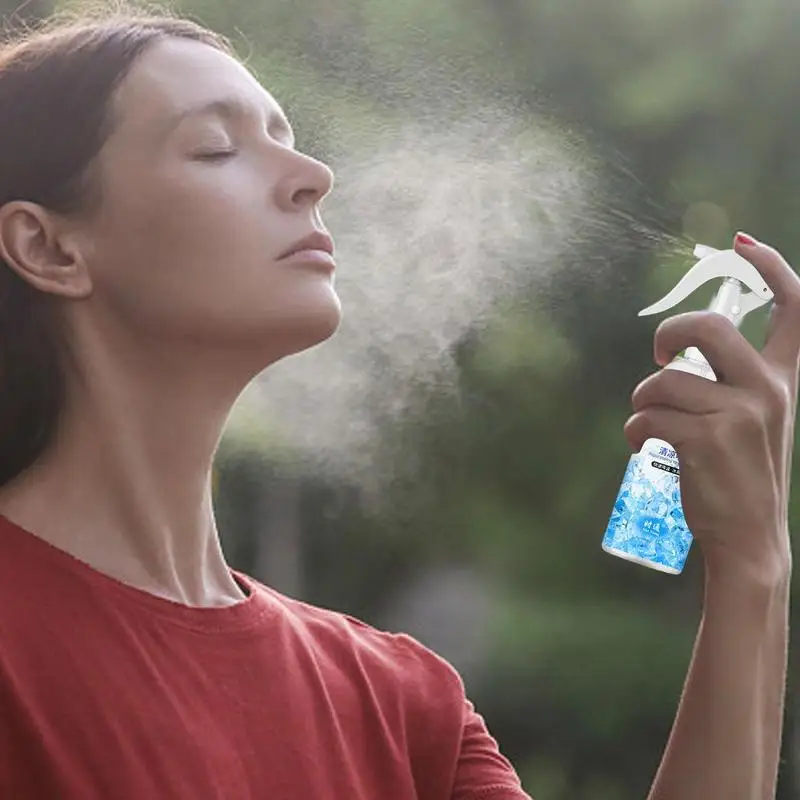 1pcs Cooling Spray For Hot Weather Gentle Soothing Summer Spray Instant Cool Moisturizing Cooling to Keep Cool in the Heat atomizing sprayer