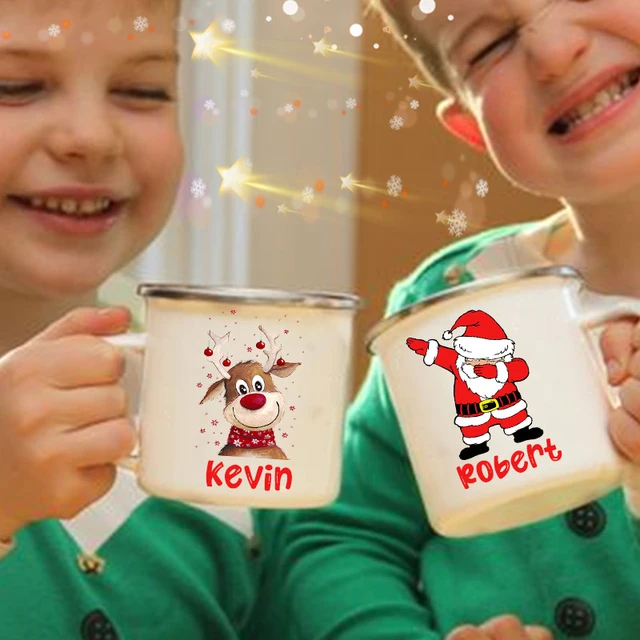 Mug Kids Christmas Gifts, Children Names Mug