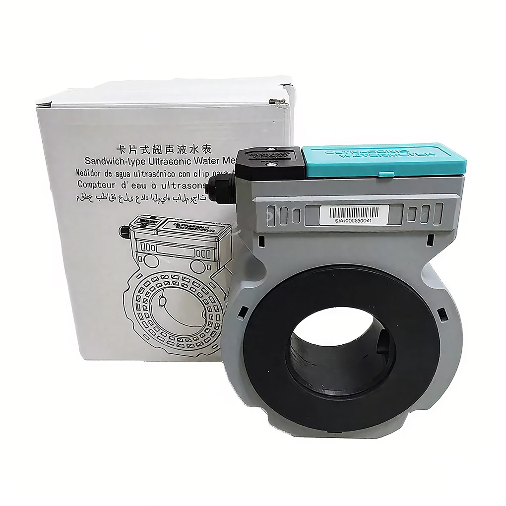 Digital Ultrasonic Flow Meter RS485 Card Type Pipeline Water Meter Industrial Agriculture Irrigation Water Flow Sensor DN50-150 flow meter,water flow meter,turbine flow meter,digital turbine flow meter