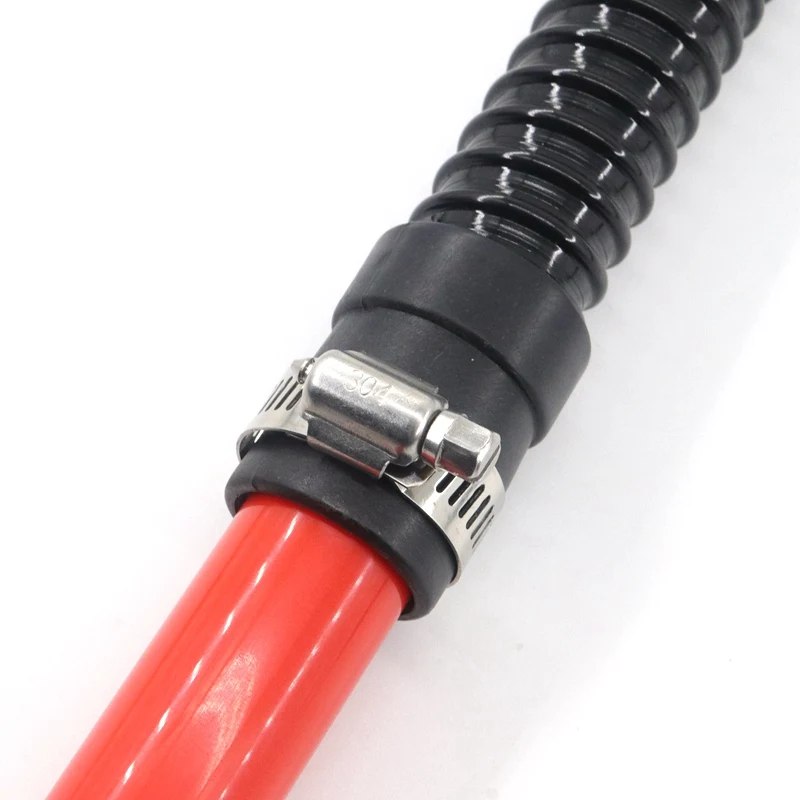 1PCS 20/25/32/40/50mm ID Plastic Aquarium Corrugated Hose Water Pump Water Supplies Pipe Fish Tank Inlet Outlet Joint for Plumbing Hose,Water Pipe,Plumbing Supply Hose,Pvc Plastic Hoses