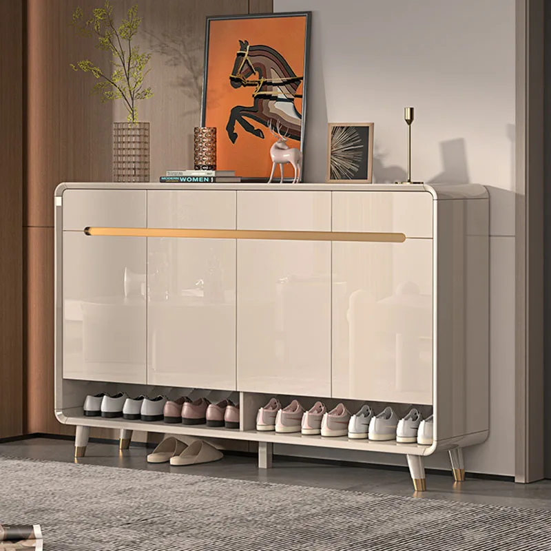 

Abinet Space Saving Shoe Stand Cabinet Storage Floor Multi Layer Shoe Stand Minimalism Modern Zapateros Lounge Suite Furniture