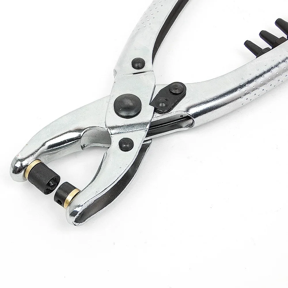 Grommet Eyelet Pliers 1/5 Inch(4.5mm) Eyelet Hole Punch Pliers with 100pcs  Gold Metal Eyelets, Leather Eyelet Pliers Eyelets for Fabric