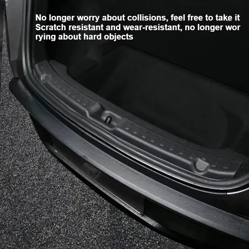 For Tesla Model Y Juniper 2025 Trunk Guards TPE Rear Trunk Door Sill Protector C