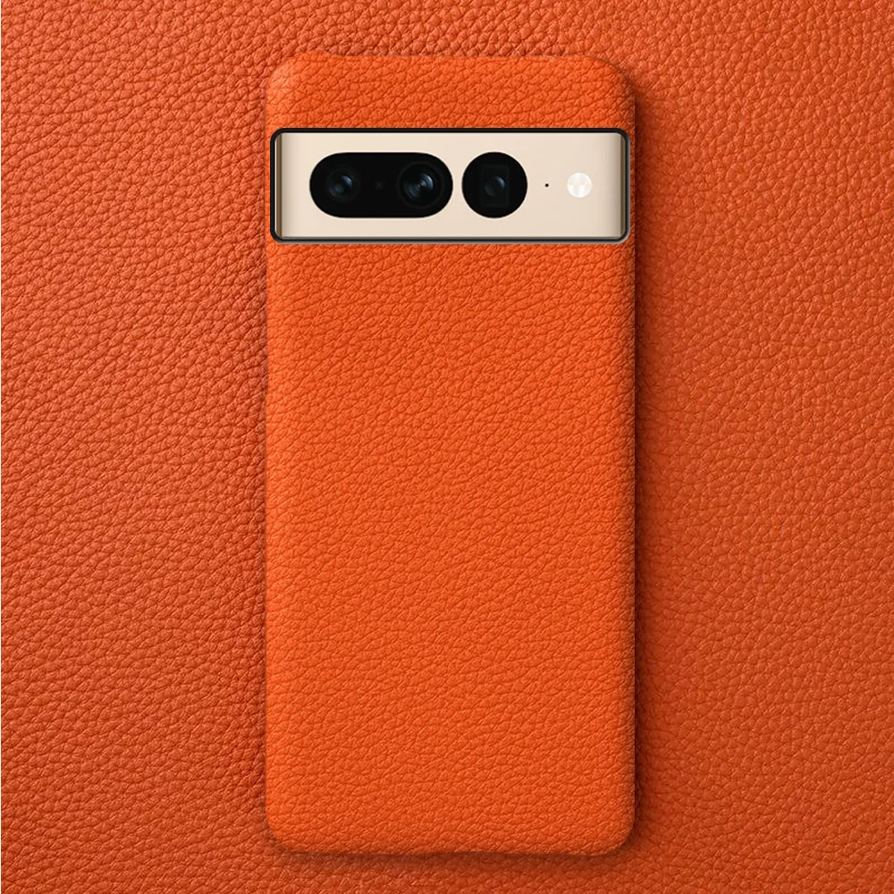 

Модный деловой чехол из натуральной кожи 9 цветов для Google Pixel 7A, чехол для телефона из натуральной воловьей кожи премиум-класса