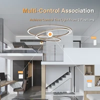 BSEED Wifi Mechanical Wall Switch 1/2/3/4Gang Smart Click Buttons Switches Tuya Smart Life Alexa App Control EU Standard White - Image 3