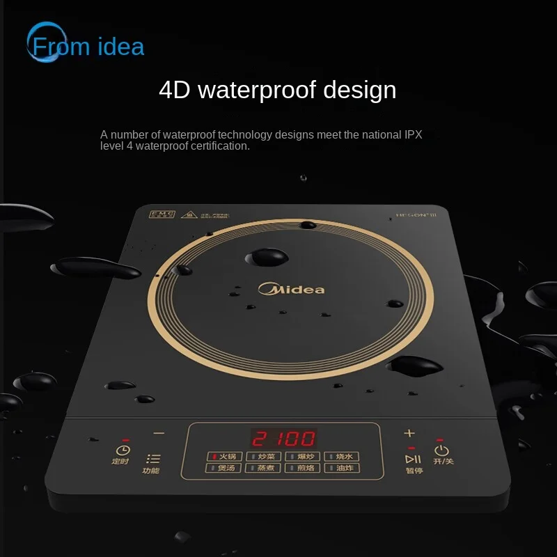 Tropical Price – MIDEA Placa Inducción 3 fuegos 60 cm 7200 W - Cocina  Inducción Integrada con Panel de control tactil - Placas de Inducción para  Encimera con Función Boost y Temporizador