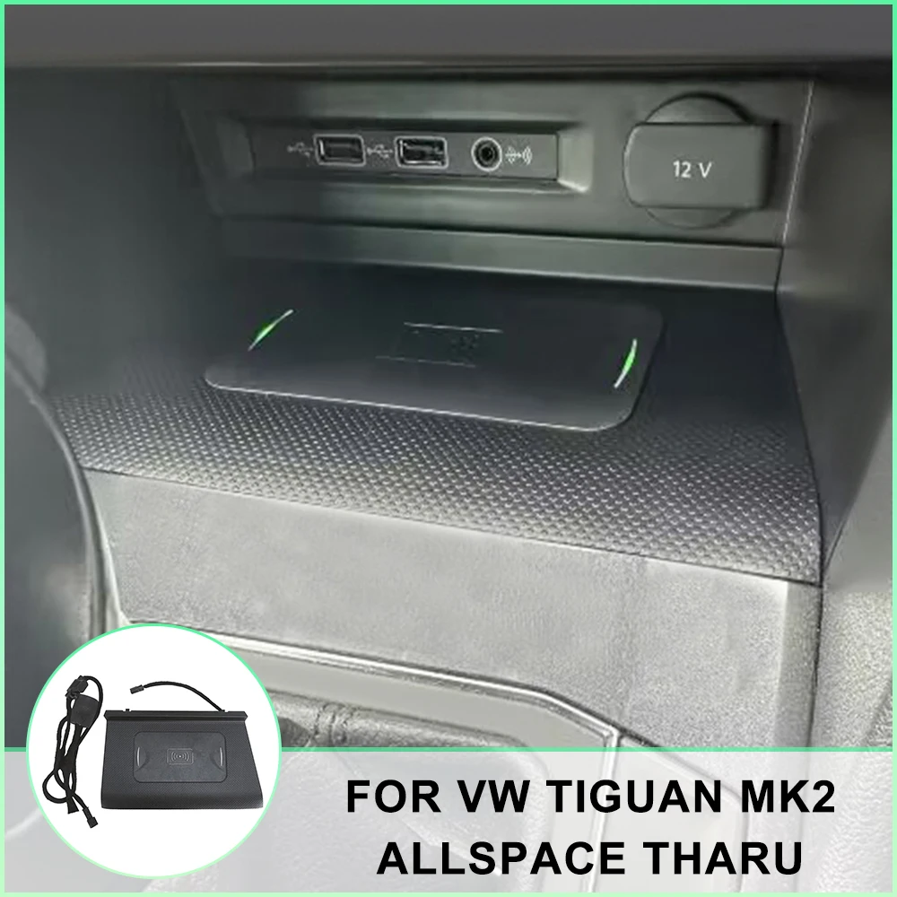 Phone Holder Car wireless charger For VW Tiguan MK2 Allspace Tharu