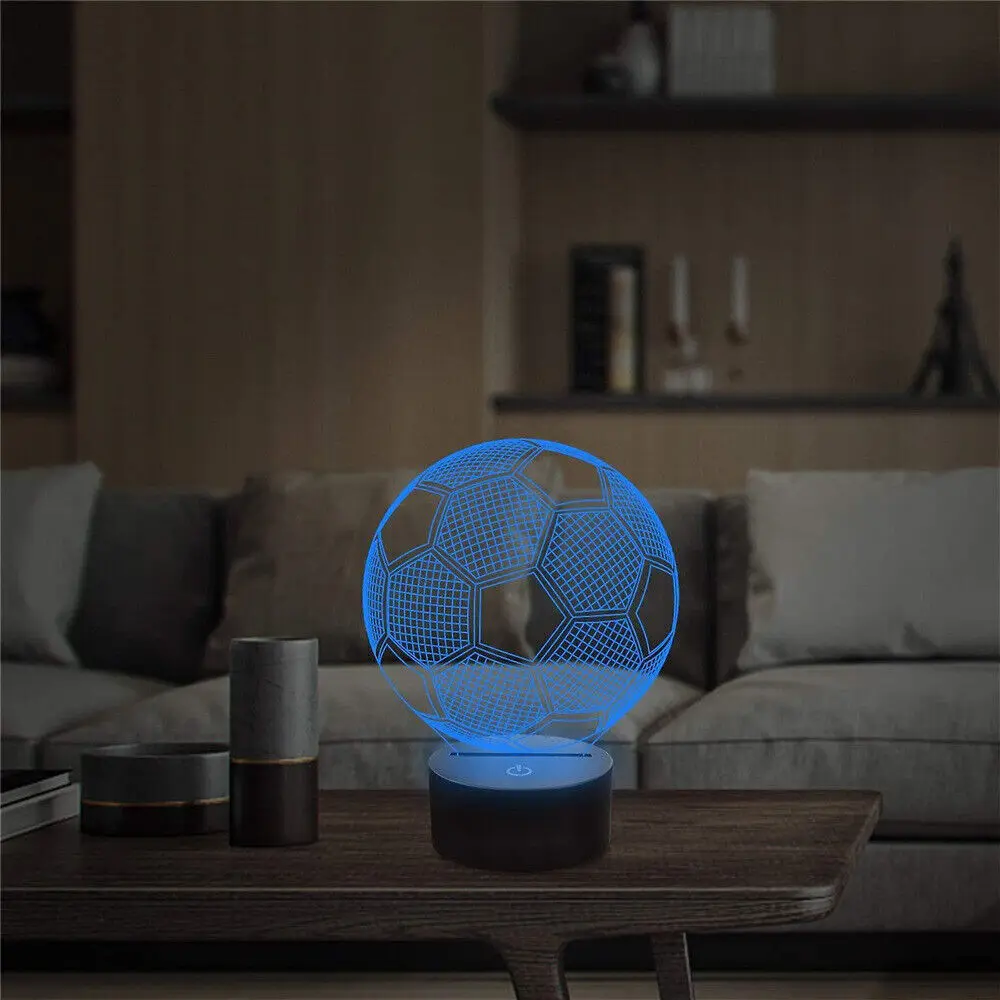 Рисунок 3 - 3D ночники в форме футбольного мяча