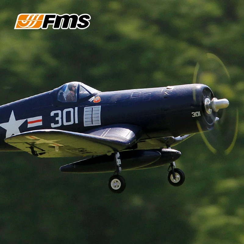 Electric Remote Control Pirate F4U World War II Model Aircraft