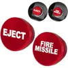 Car Cigarette Lighter Plug Cover FIRE MISSILE EJECT Button Fits Most Automotive Vehicles Boats With Standard 12V Power Source 1