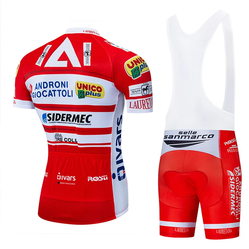 Equipe androni giocattoli ciclismo bib conjunto mtb camisa da
