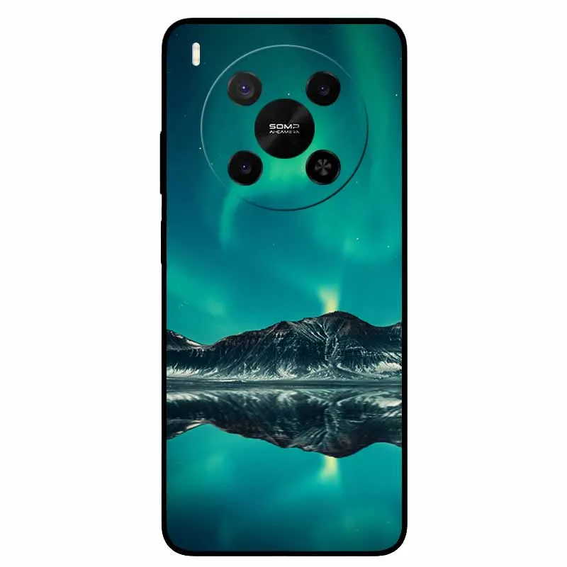 Black TPU Silicone Back Cover Case