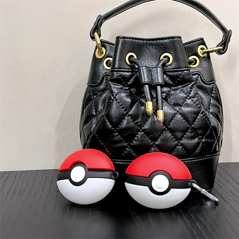 Custodia Per Poke Ball Sony Wh-1000Xm5 /Xm4/S 3D Cartoon Custodia Protettiva In Silicone Per Sony Wh-1000Xm5 Cover Protettiva Con Gancio