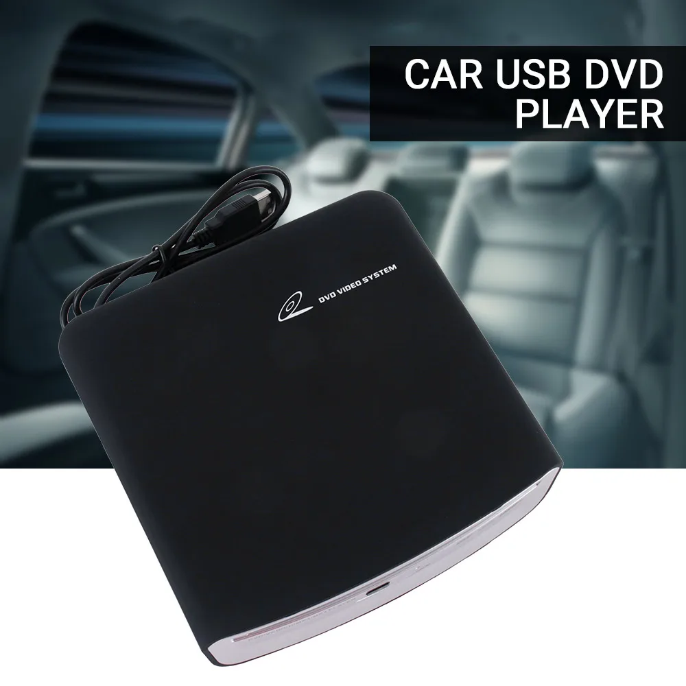 Comprar Reproductor de DVD y CD externo para coche, alimentación USB  superfino, Compatible con PC, TV LED, reproductor Multimedia MP5,  accesorios estéreo para coche Android