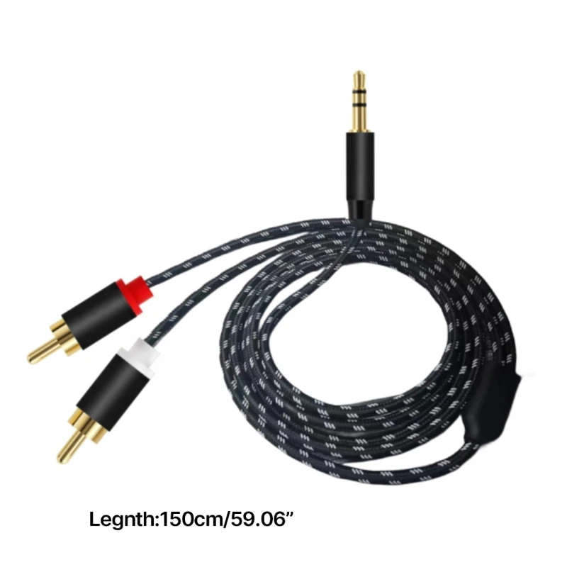 Ϸ  3.5mm 2RCA  ̺ Y й  ڵ AUX 