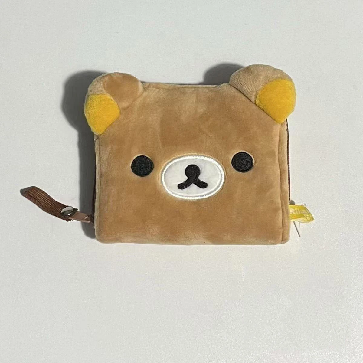Mini Anime Girl Three-dimensional Plush Coin Purse New Ins Kawaii Portable Storage Bank Card Bag Birthday Gift