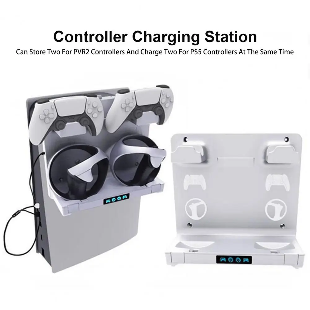 Per Console Ps5 Supporto Di Raffreddamento Orizzontale Supporto Base Ps5 Caricatore Controller Ps5 Per Psvr2/Ps5